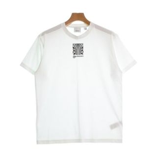 BURBERRY - BURBERRY バーバリー Tシャツ・カットソー XS 白 【古着】【中古】