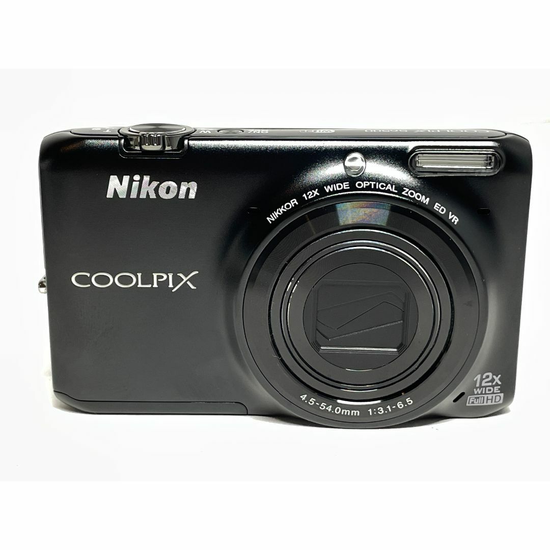 Nikon(ニコン)の元箱付き ニコン COOLPIX S6500 ブラック スマホ/家電/カメラのカメラ(コンパクトデジタルカメラ)の商品写真