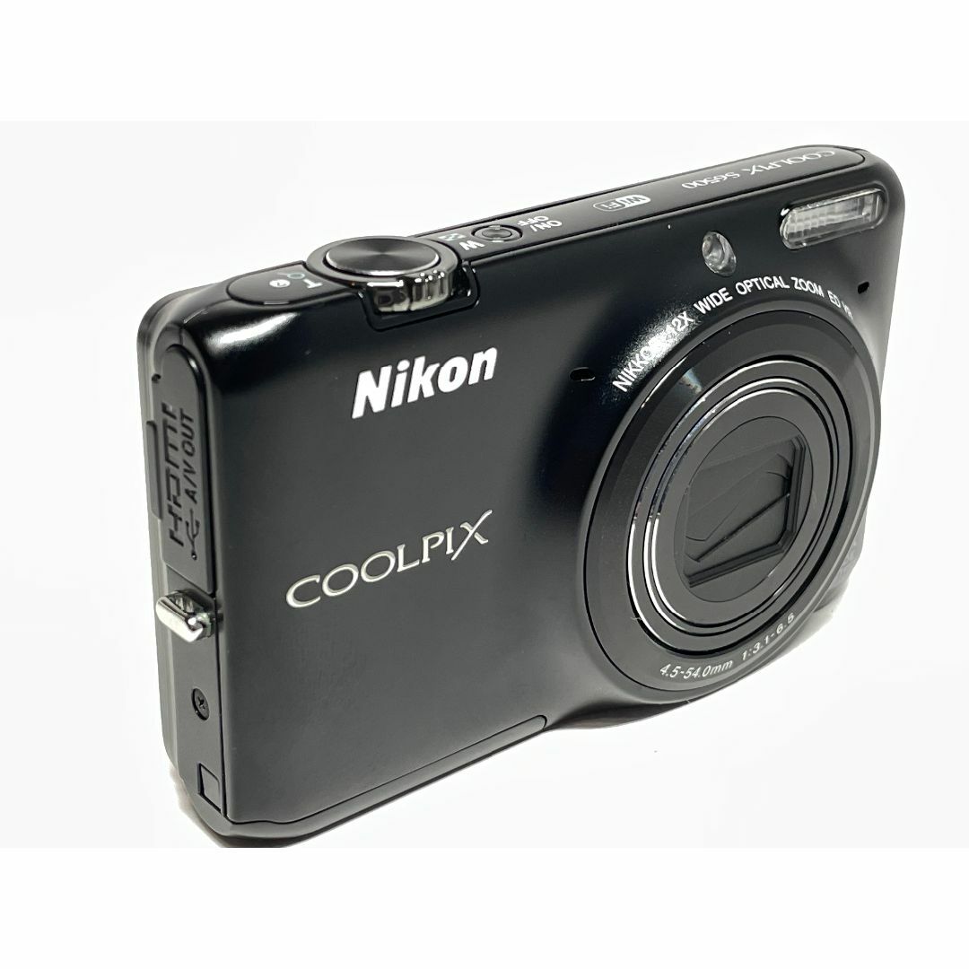 Nikon(ニコン)の元箱付き ニコン COOLPIX S6500 ブラック スマホ/家電/カメラのカメラ(コンパクトデジタルカメラ)の商品写真