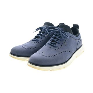 COLE HAAN スニーカー US8 1/2(26.5cm位) 紺 【古着】【中古】