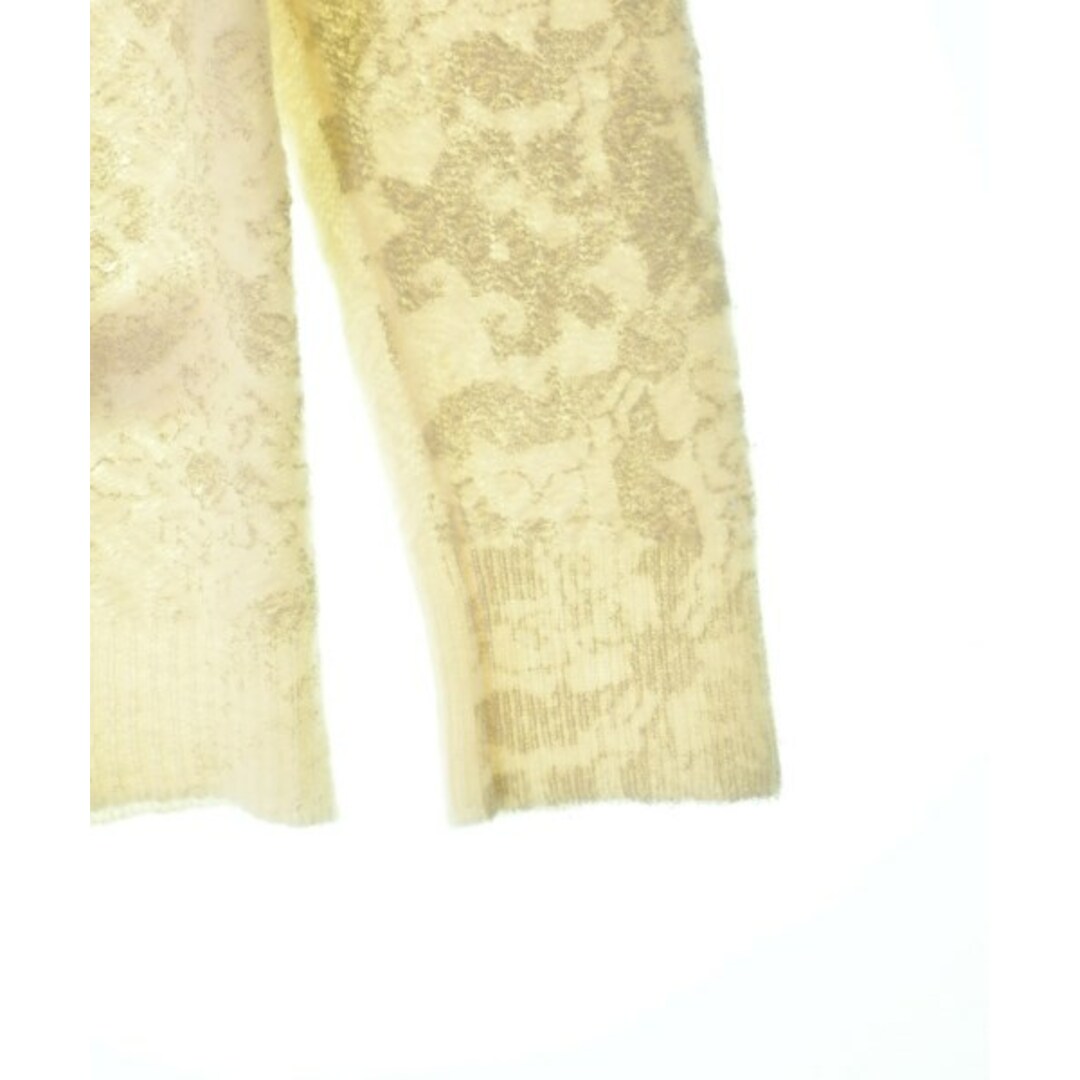 BP STUDIO ビーピーストゥディオ ニット・セーター L 白xグレー系 【古着】【中古】 レディースのトップス(ニット/セーター)の商品写真