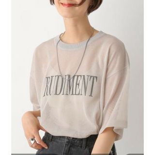 レプシィム(LEPSIM)のLEPSIM12ゲージシアーロゴプルオーバー新品タグ付き(Tシャツ(半袖/袖なし))