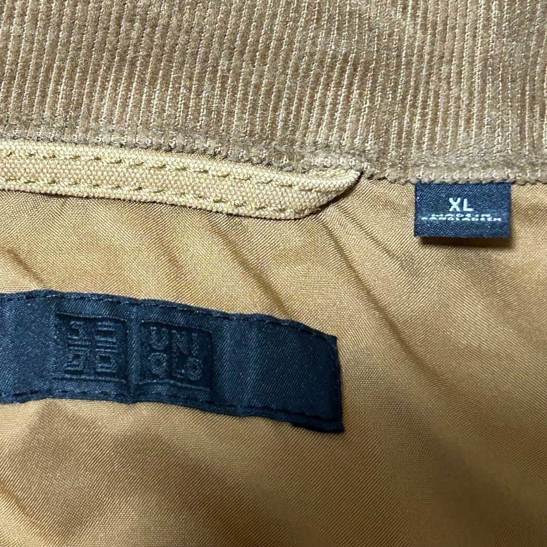 UNIQLO(ユニクロ)の【超美品】ユニクロ ブルゾン XL ブラウン コードュロイ ✓3389 メンズのジャケット/アウター(ブルゾン)の商品写真