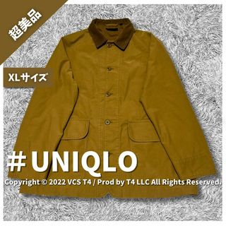 ユニクロ(UNIQLO)の【超美品】ユニクロ ブルゾン XL ブラウン コードュロイ ✓3389(ブルゾン)