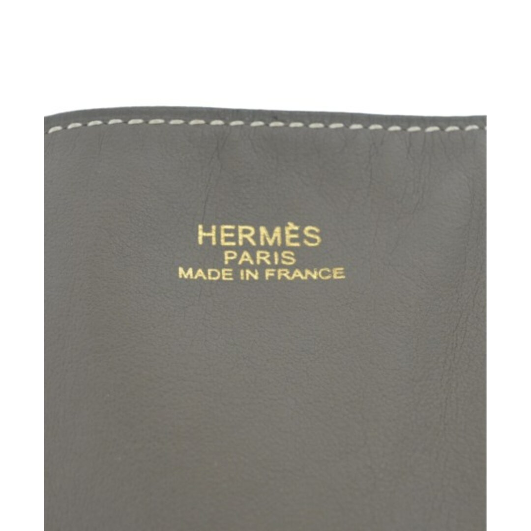 Hermes(エルメス)のHERMES エルメス トートバッグ 36 グレーx青 【古着】【中古】 レディースのバッグ(トートバッグ)の商品写真