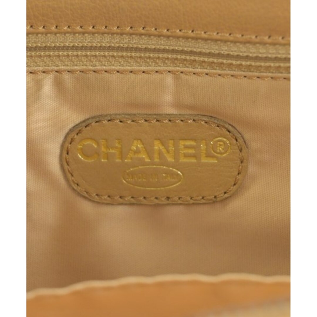 CHANEL(シャネル)のCHANEL シャネル ハンドバッグ - ベージュ 【古着】【中古】 レディースのバッグ(ハンドバッグ)の商品写真