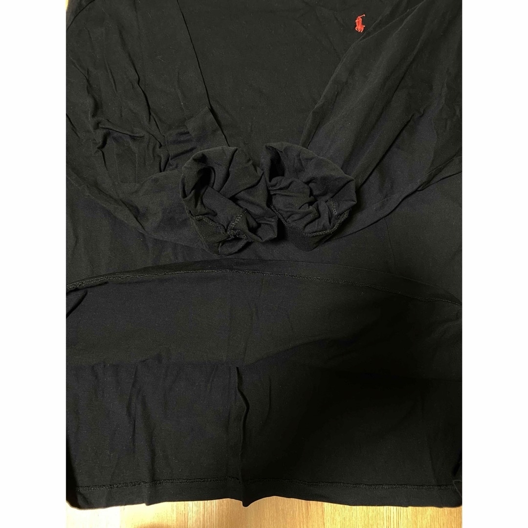 POLO RALPH LAUREN(ポロラルフローレン)のラルフローレン／ロングTシャツ／サイズ3XL／ブラック／ゆるダボ メンズのトップス(Tシャツ/カットソー(七分/長袖))の商品写真