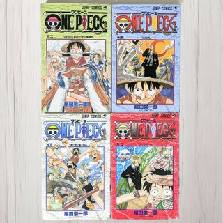 ONE PIECE 2巻・4巻・5巻・7巻 初版(少年漫画)