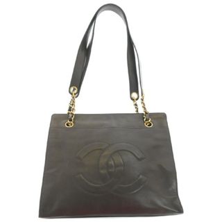 シャネル(CHANEL)のCHANEL シャネル ショルダーバッグ - 茶 【古着】【中古】(ショルダーバッグ)