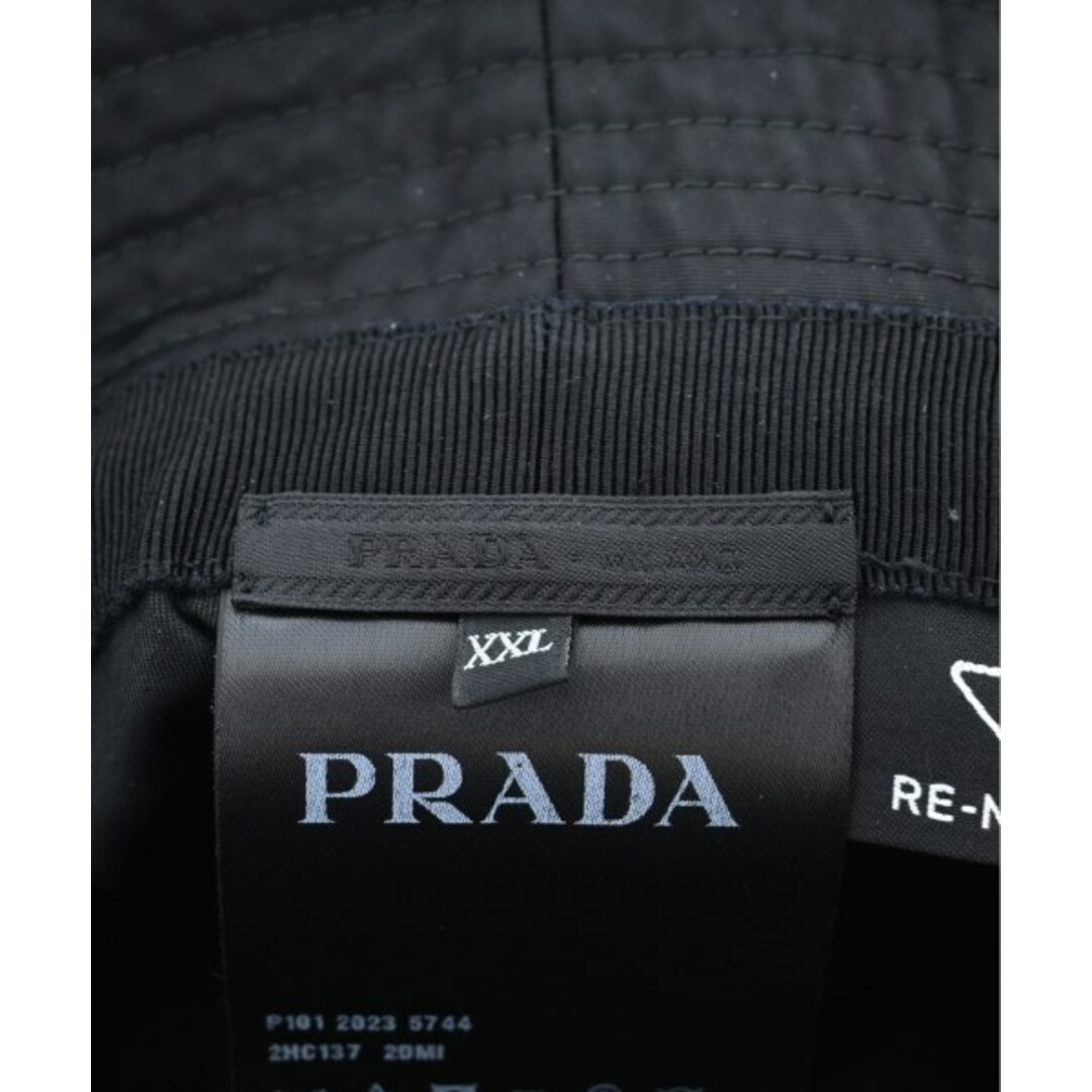 PRADA(プラダ)のPRADA プラダ ハット XXL 黒 【古着】【中古】 メンズの帽子(ハット)の商品写真