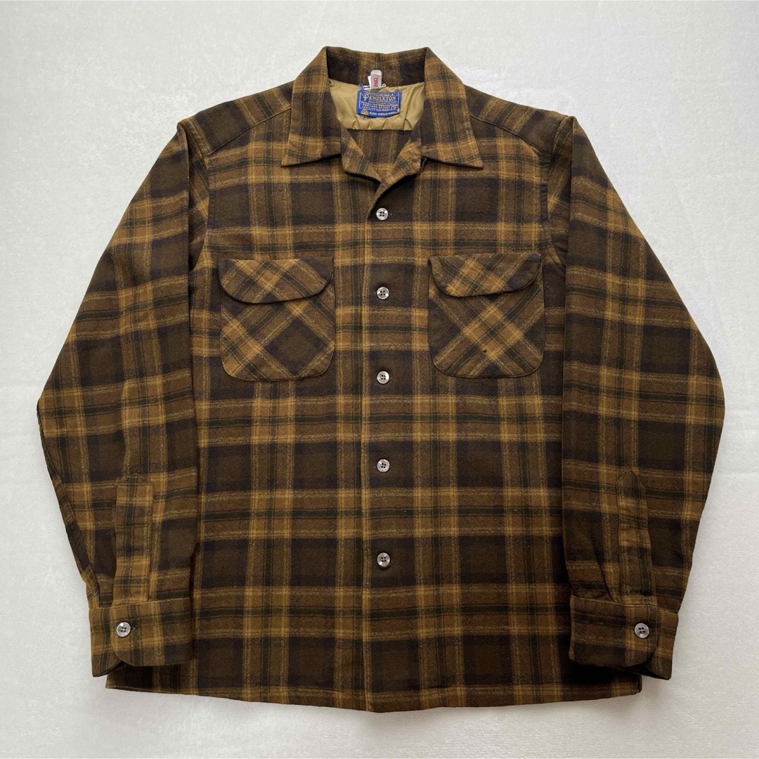 PENDLETON(ペンドルトン)の【希少】極上配色 60's PENDLETON オンブレチェックシャツ M メンズのトップス(シャツ)の商品写真