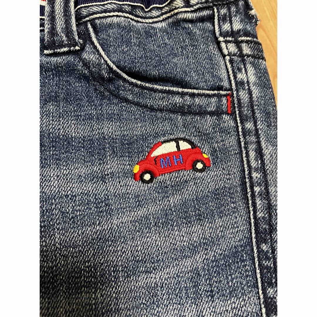 mikihouse(ミキハウス)のミキハウス　パンツ　車 キッズ/ベビー/マタニティのキッズ服男の子用(90cm~)(パンツ/スパッツ)の商品写真