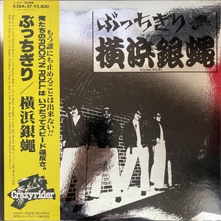 横浜銀蠅「ぶっちぎり」レコード（未検品）(ポップス/ロック(邦楽))