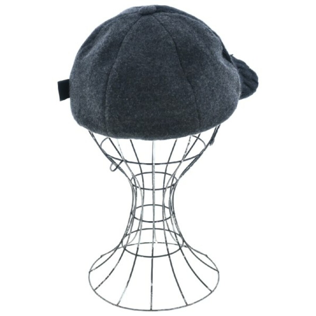 Borsalino(ボルサリーノ)のBorsalino ボルサリーノ キャップ L グレーx黒 【古着】【中古】 メンズの帽子(キャップ)の商品写真