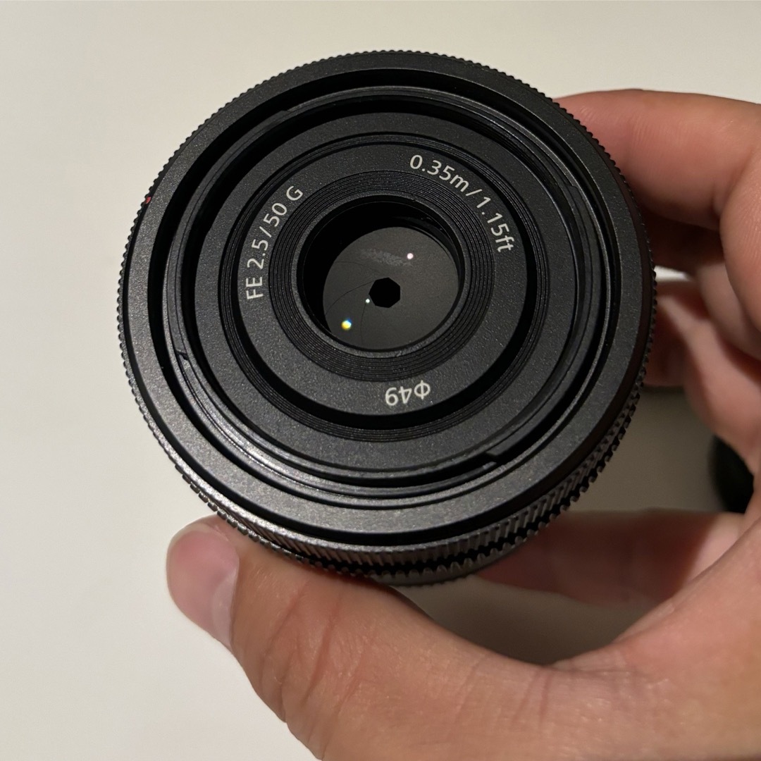 SONY(ソニー)のFE 50mm f2.5 g スマホ/家電/カメラのカメラ(レンズ(単焦点))の商品写真