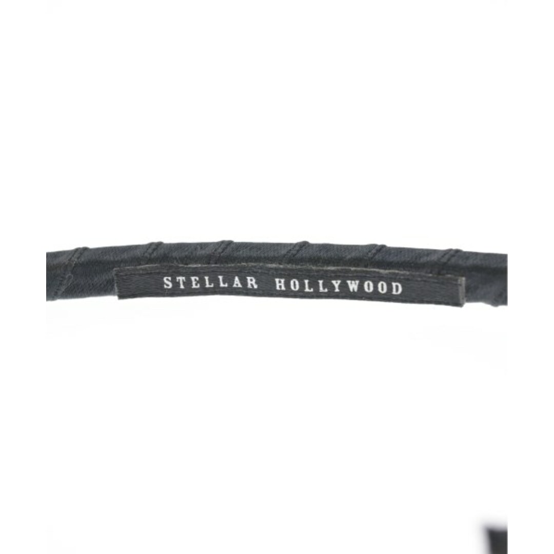 STELLAR HOLLYWOOD(ステラハリウッド)のSTELLAR HOLLYWOOD ステラハリウッド ヘアアクセサリー - 黒 【古着】【中古】 レディースのヘアアクセサリー(その他)の商品写真