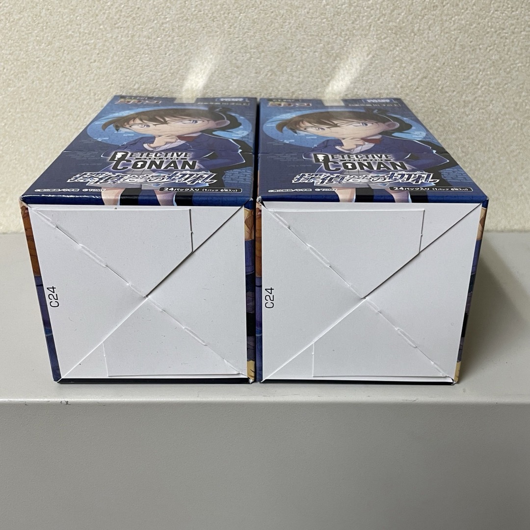 Takara Tomy(タカラトミー)の名探偵コナン TCG 探偵たちの切札 2BOX テープ付き エンタメ/ホビーのトレーディングカード(Box/デッキ/パック)の商品写真