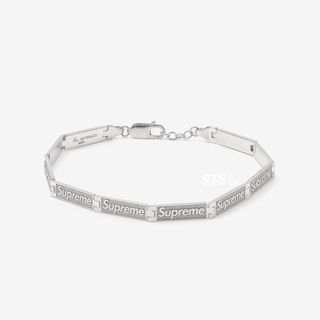 Supreme - Supreme Jacob & Co Logo Link Bracelet