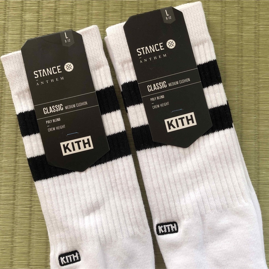 KITH STANCE ソックス (2足)靴下  新品未使用 スポーツ/アウトドアのスポーツ/アウトドア その他(バスケットボール)の商品写真