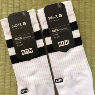 KITH STANCE ソックス (2足)靴下  新品未使用(バスケットボール)