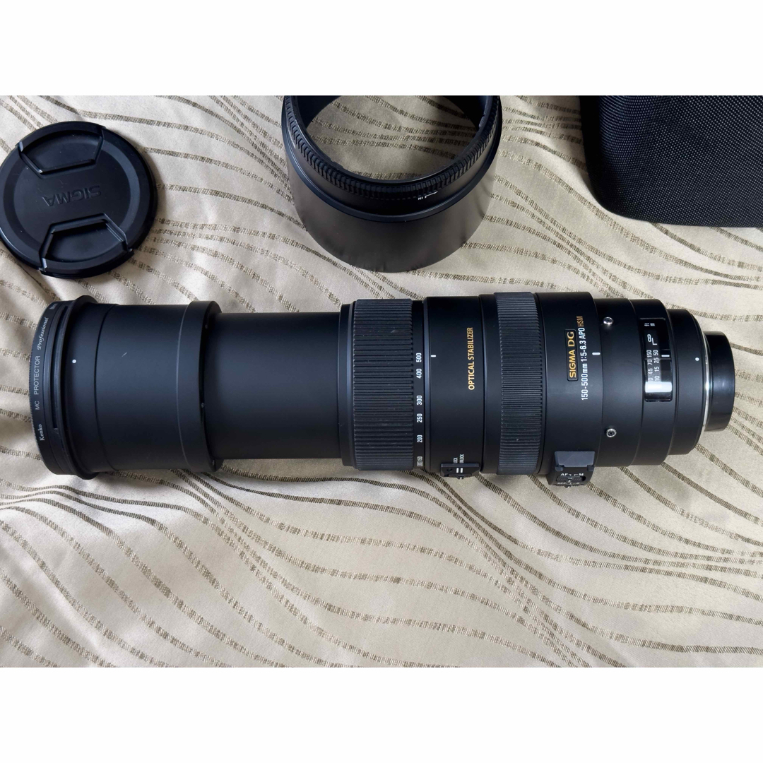 SIGMA(シグマ)のsigma apo 150-500mm f5-6.3 dg os hsm  スマホ/家電/カメラのカメラ(レンズ(ズーム))の商品写真