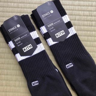 KITH STANCE ソックス (2足)靴下  新品未使用(バスケットボール)