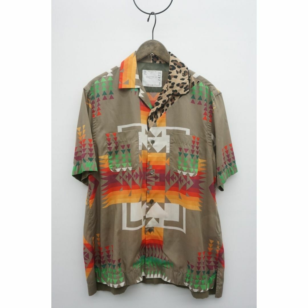 sacai(サカイ)の美品21SS sacai サカイ × PENDLETON 半袖シャツ 508▲ メンズのトップス(シャツ)の商品写真