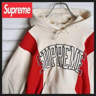 Supreme - 【コムドットゆうた着用】 シュプリーム アーチロゴ ビッグロゴ 刺繍 パーカー