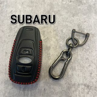 スバル(スバル)のスバル 革キーケースwrx BRZ レヴォーグ フォレスター スマートキーケース(車内アクセサリ)