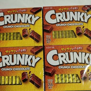 ロッテ　クランキーチョコレート　箱　ボックス　ガーナ(菓子/デザート)