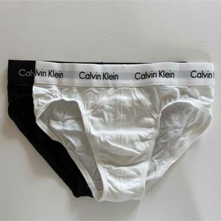 カルバンクライン(Calvin Klein)のカルバンクライン　メンズビキニ　S(XS) 2枚組　白&黒　ビキニブリーフ　下着(その他)