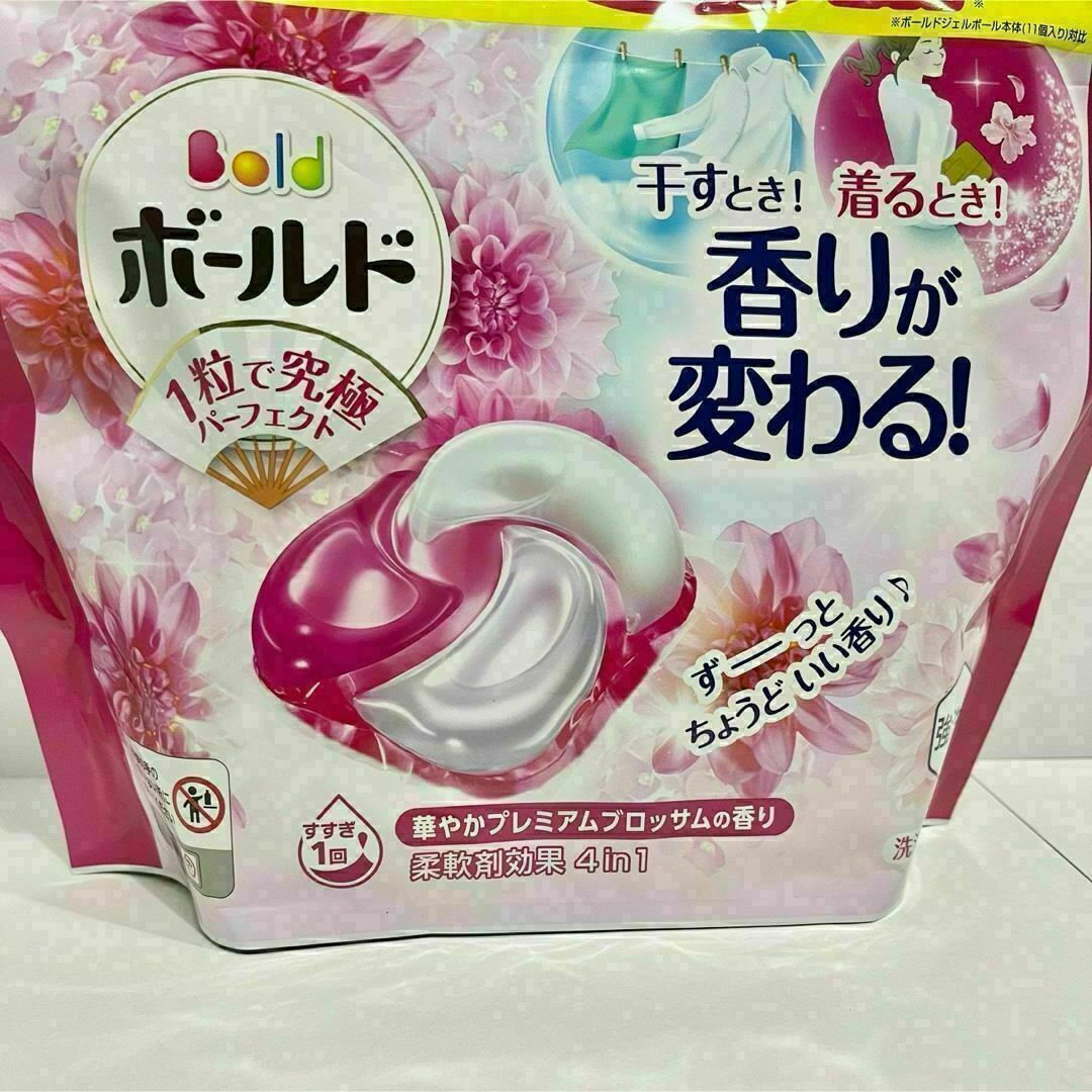 【チェリーブロッサム】ボールド　ジェルボール　洗濯洗剤　つめかえ用　40個 インテリア/住まい/日用品の日用品/生活雑貨/旅行(洗剤/柔軟剤)の商品写真