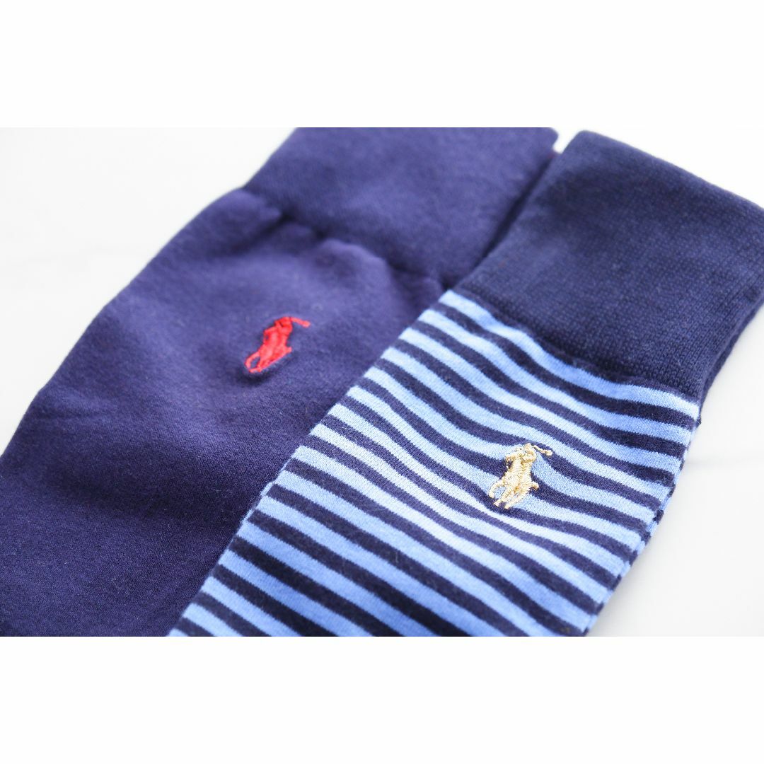 POLO RALPH LAUREN(ポロラルフローレン)のPOLOポロラルフローレン【2足セット／メンズ】おしゃれなソックス【新品です】 メンズのレッグウェア(ソックス)の商品写真