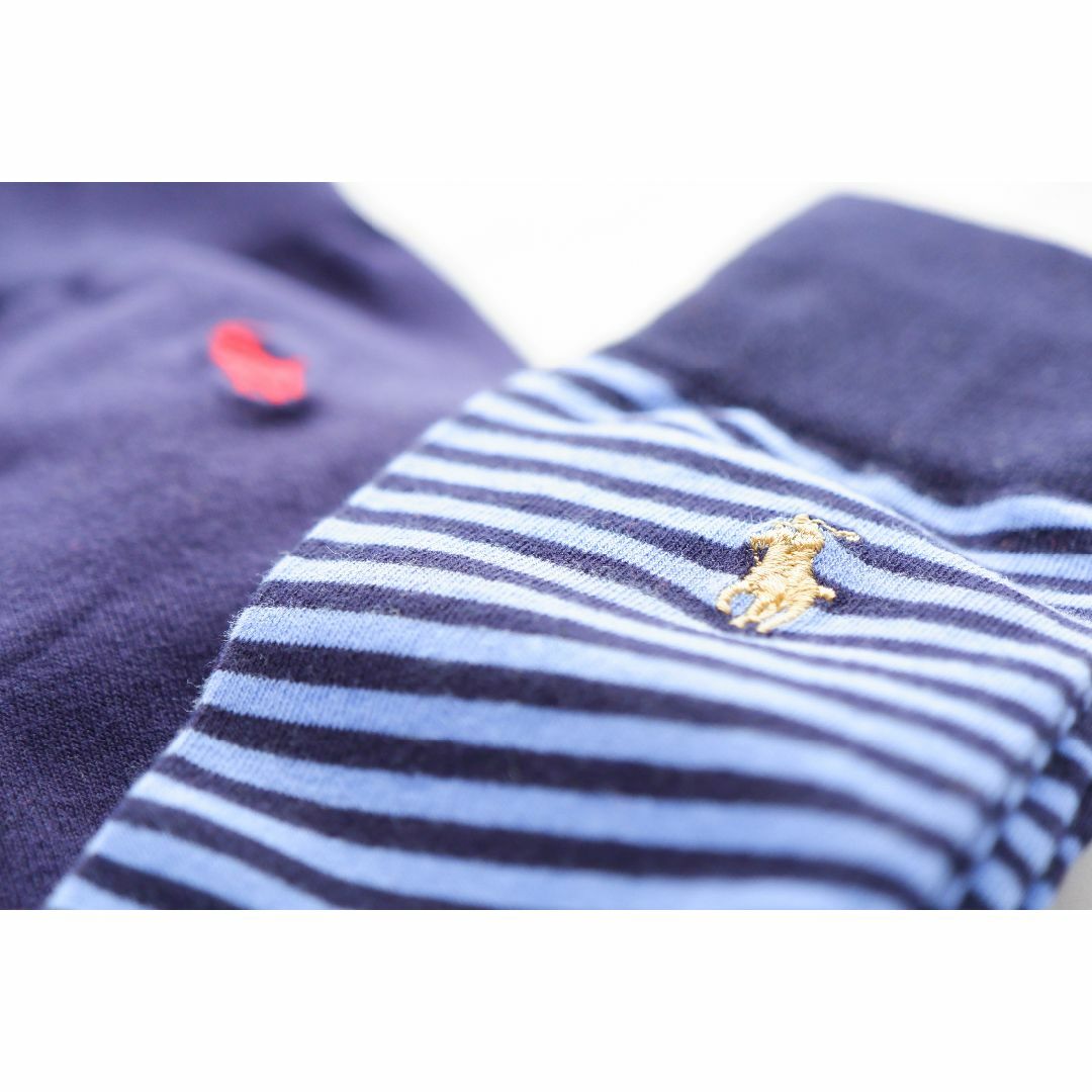 POLO RALPH LAUREN(ポロラルフローレン)のPOLOポロラルフローレン【2足セット／メンズ】おしゃれなソックス【新品です】 メンズのレッグウェア(ソックス)の商品写真