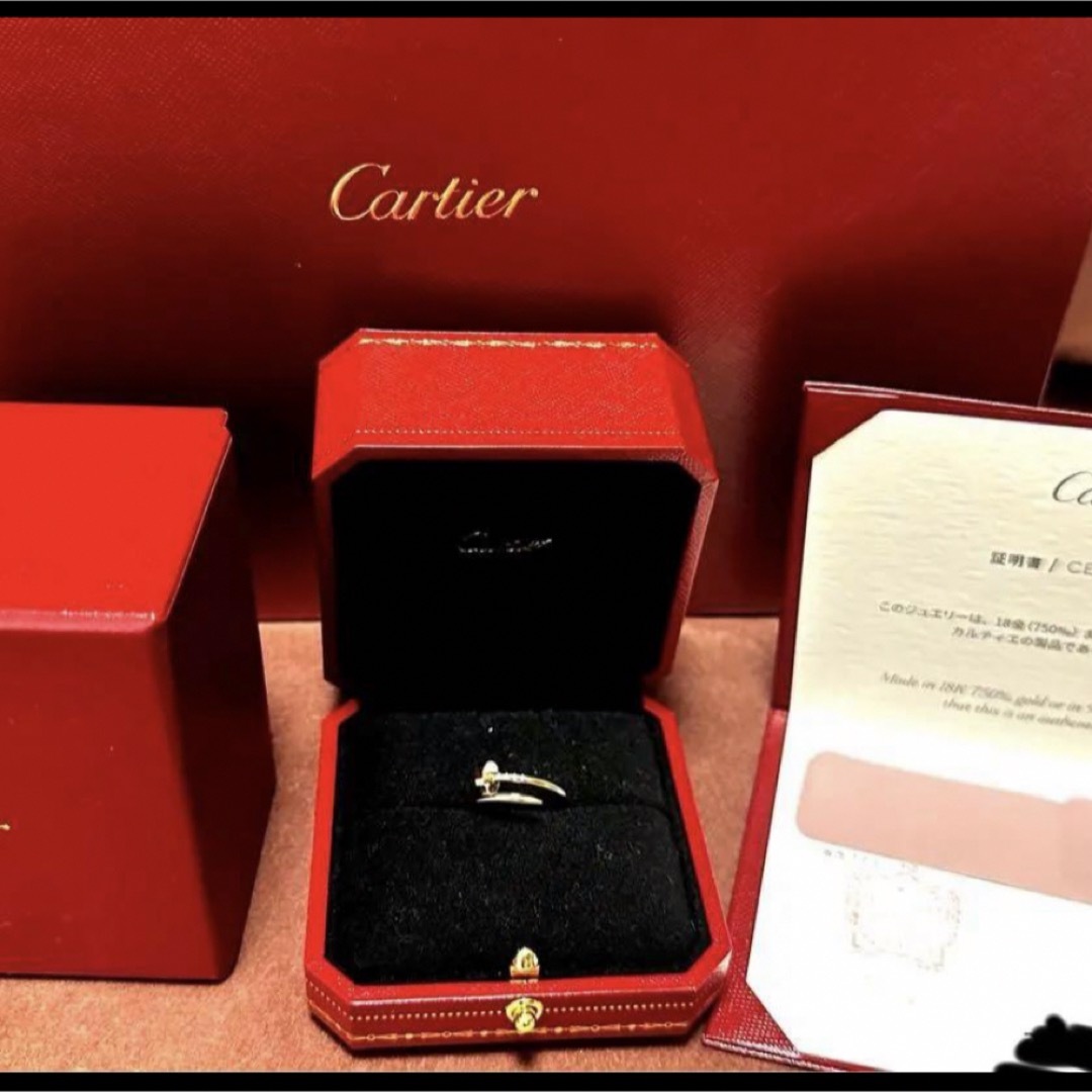 Cartier(カルティエ)の5月末まで出品カルティエ ジュストアンクルリング スモール レディースのアクセサリー(リング(指輪))の商品写真