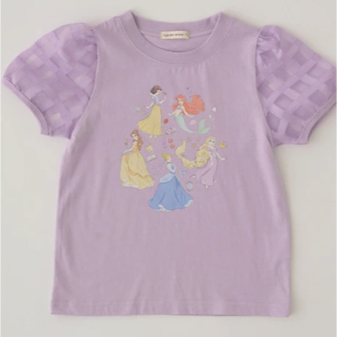 Disney(ディズニー)のDisney Princess Tシャツ キッズ/ベビー/マタニティのキッズ服女の子用(90cm~)(Tシャツ/カットソー)の商品写真