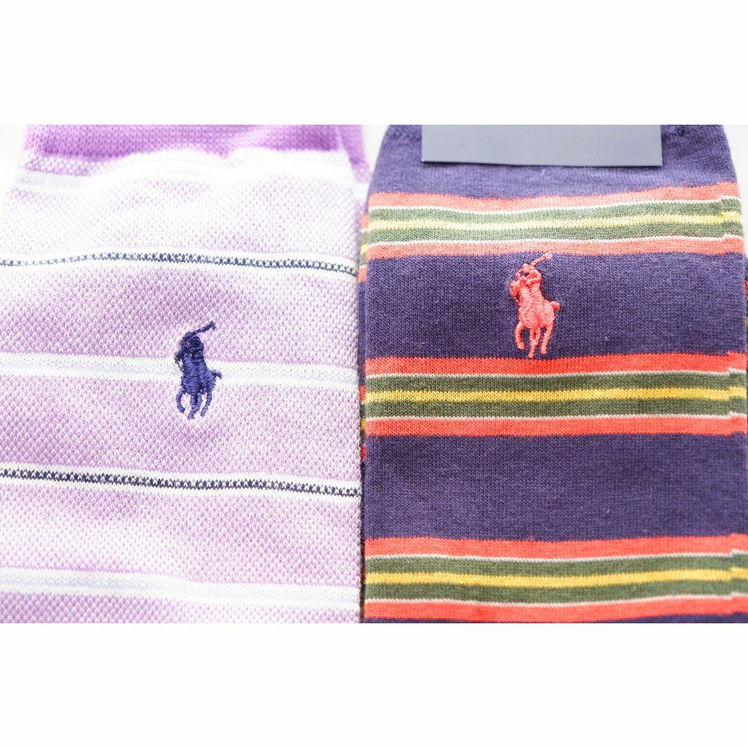 POLO RALPH LAUREN(ポロラルフローレン)のPOLOポロラルフローレン【2足セット／メンズ】おしゃれなソックス【新品です】 メンズのレッグウェア(ソックス)の商品写真