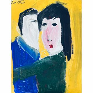 絵描きhiro C「CUTTING WORLD」(絵画/タペストリー)