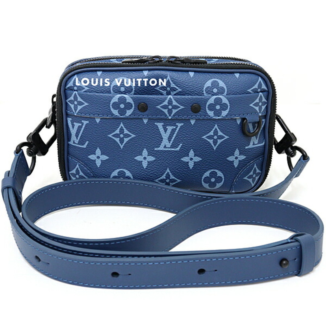 LOUIS VUITTON(ルイヴィトン)のルイ ヴィトン LOUIS VUITTON Alpha アルファ ウェアラブルウォレット ショルダーバッグ M82801 アトランティックブルー 未使用品 メンズのバッグ(ショルダーバッグ)の商品写真