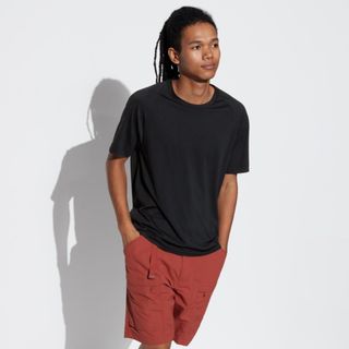 ユニクロ(UNIQLO)のユニクロ　ドライEXクルーネックTシャツ（半袖）(Tシャツ/カットソー(半袖/袖なし))