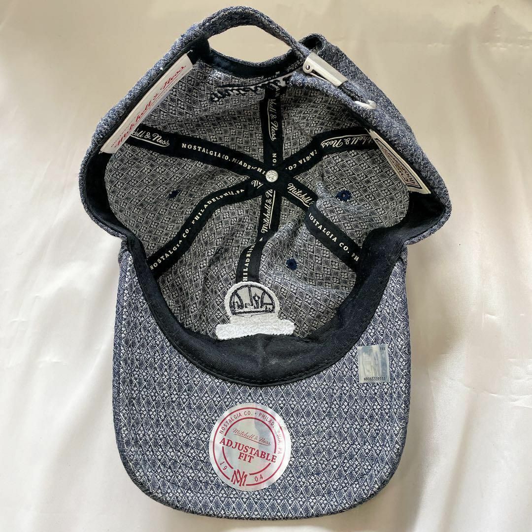 MITCHELL & NESS(ミッチェルアンドネス)のMitchel&Ness ベースボールキャップ サイズ調整可 コットン100% レディースの帽子(キャップ)の商品写真