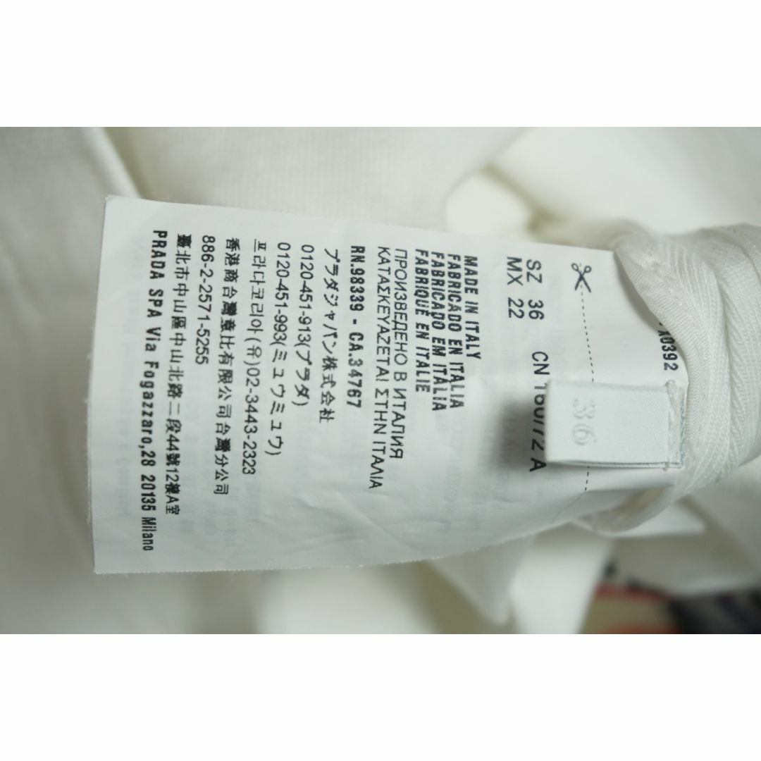 PRADA - 美品19SS PRADA プラダ ノースリーブ ワンピース1226N PRADA - 美品19SS PRADA プラダ ノースリーブ ワンピース1226N