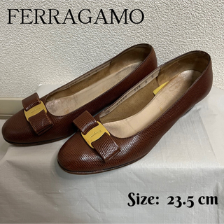 Ferragamo - 【最終値下】フェラガモ　パンプス　ブラウン　サイズ23.5cm