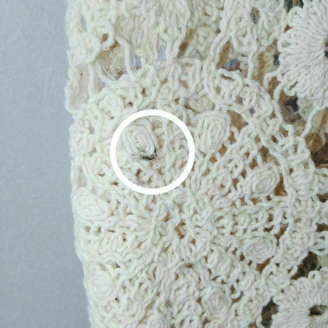 LOWRYS FARM(ローリーズファーム)のLOWRYSFARM ローリーズファーム　ロングスカート　花柄　編み込み　綿　F レディースのスカート(ロングスカート)の商品写真
