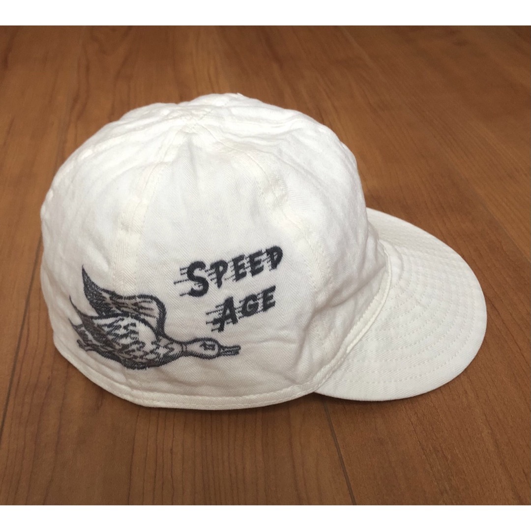 TENDERLOIN(テンダーロイン)のatlast LIMITED EDITION HAND PAINTED CAP  メンズの帽子(キャップ)の商品写真