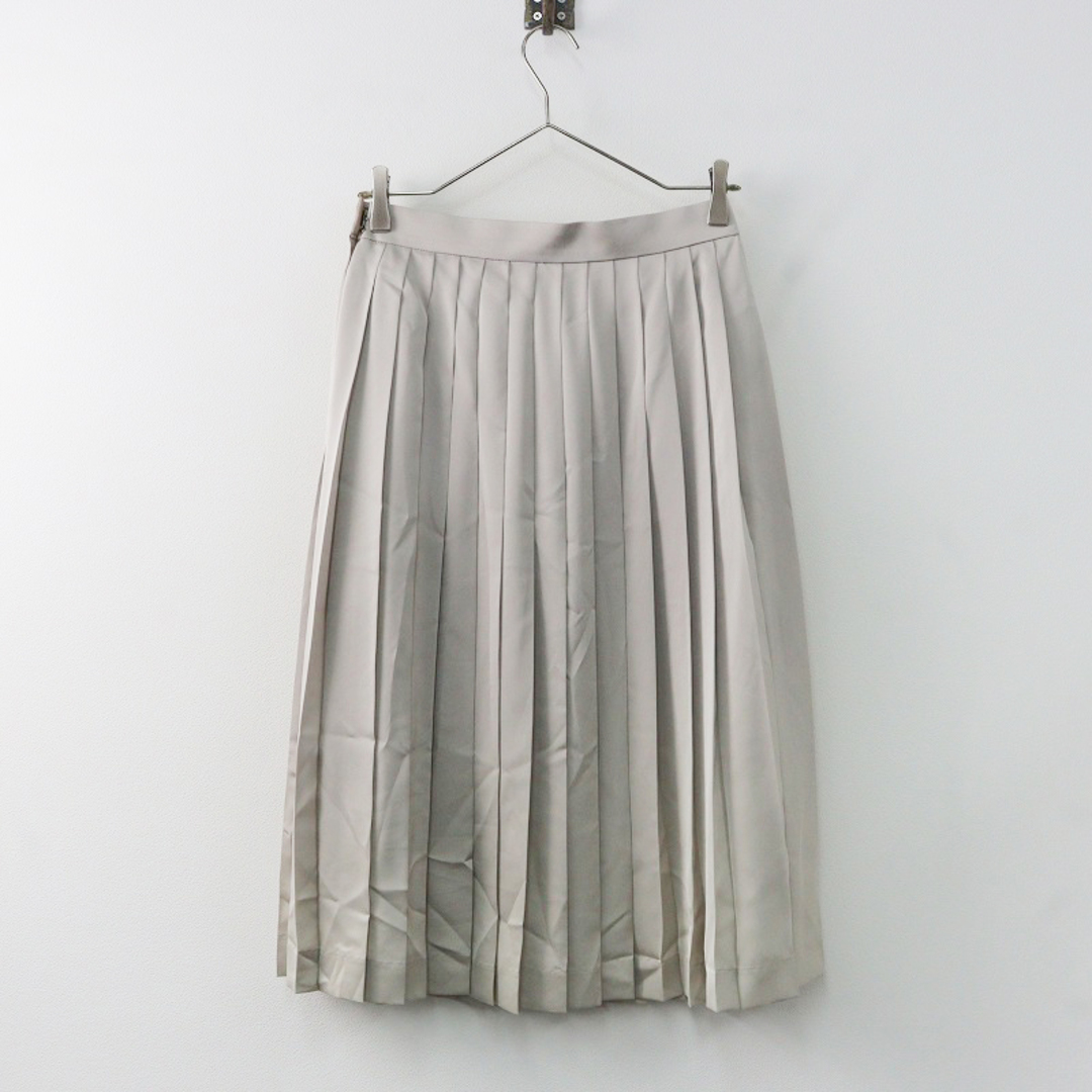 Lois CRAYON(ロイスクレヨン)のロイスクレヨン Lois CRAYON プリーツスカート M/ベージュ フレア【2400013862516】 レディースのスカート(ひざ丈スカート)の商品写真