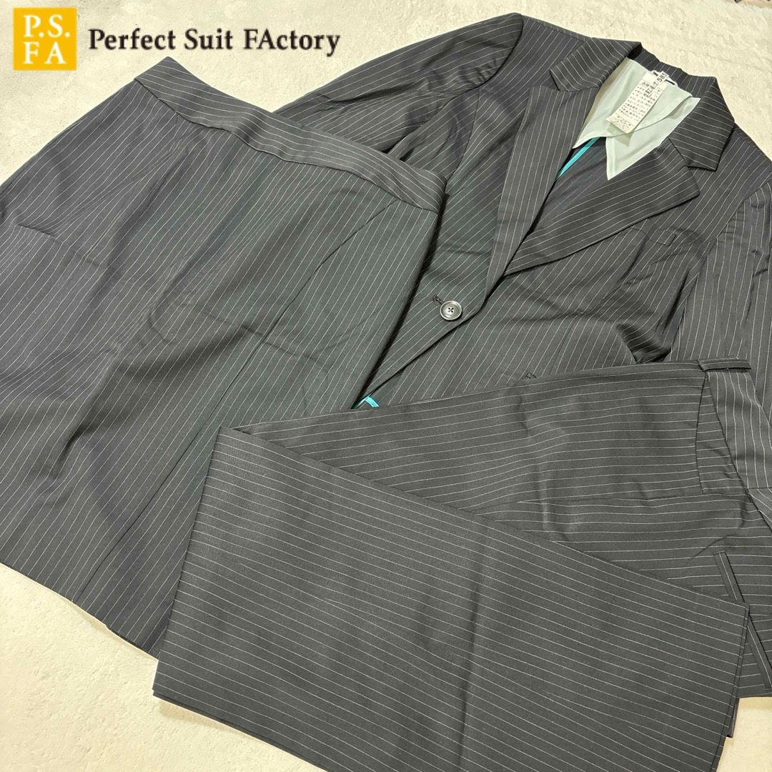 パーフェクトスーツファクトリー　レディース　スーツセットアップ　3点セット　XL レディースのフォーマル/ドレス(スーツ)の商品写真