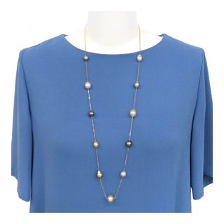 タサキ(TASAKI)のタサキ バロック パール ネックレス K18 750 (K18YG) レディース TASAKI 【中古】 【ジュエリー】(ネックレス)