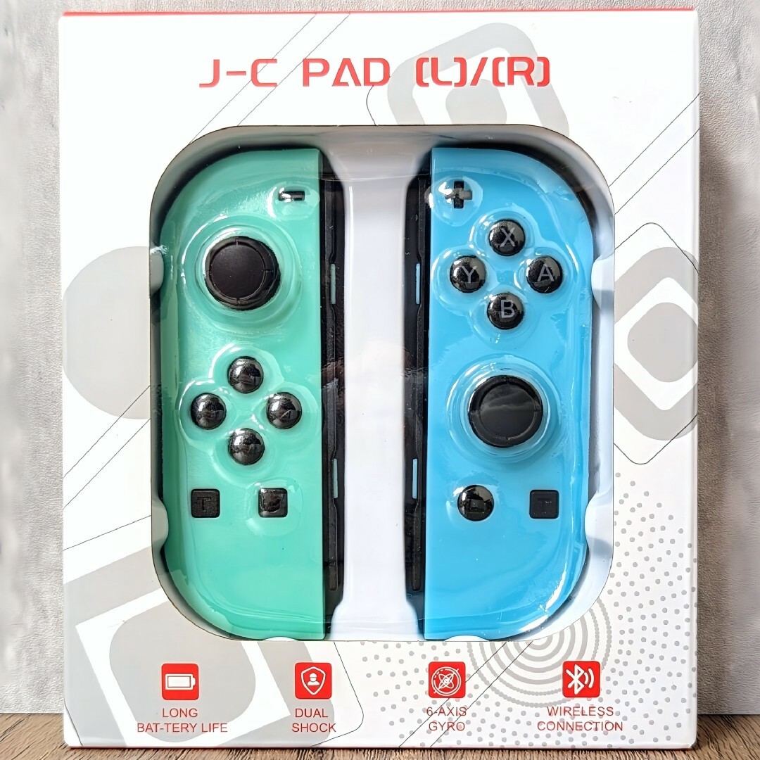 Nintendo Switch(ニンテンドースイッチ)の【新品】Joy-Con 連射 LED ジョイコン パステルカラー GB エンタメ/ホビーのゲームソフト/ゲーム機本体(家庭用ゲーム機本体)の商品写真