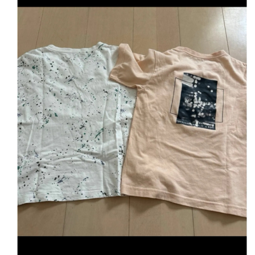 GLOBAL WORK(グローバルワーク)のキッズ　半袖Tシャツ　五分 Tシャツ　130 グローバルワーク キッズ/ベビー/マタニティのキッズ服男の子用(90cm~)(Tシャツ/カットソー)の商品写真